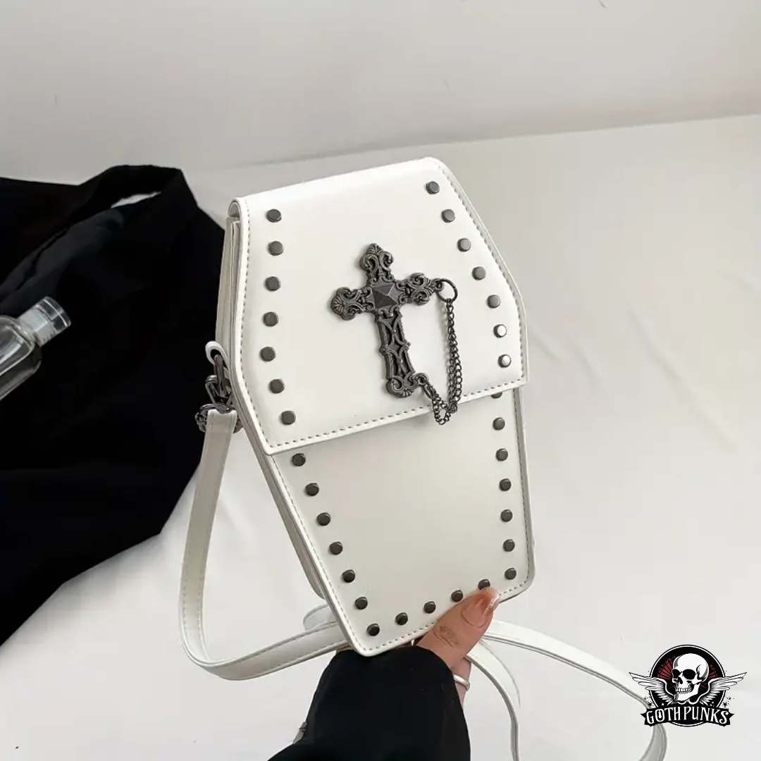 Gothic Nightfall Coffin Shoulder Bag