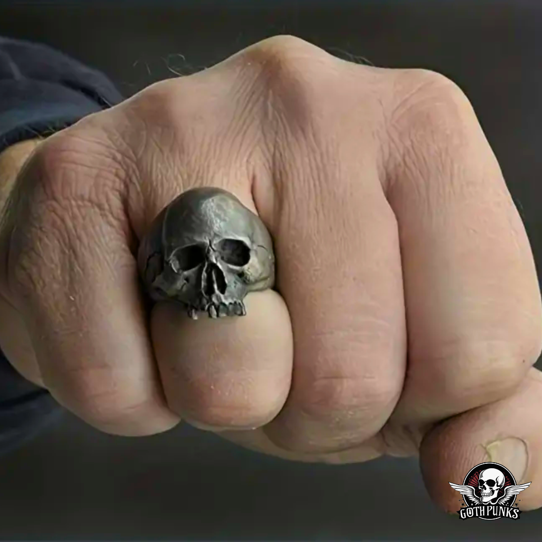 Faded Skull Ring