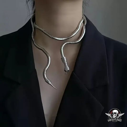 Gothic Snake Necklace